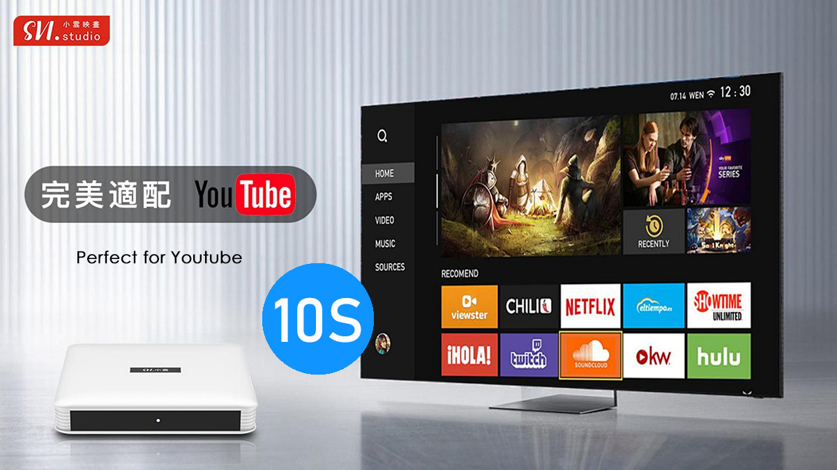 SVICLOUD 10S TV Box - 2025年新発売|最高の価値を提供する高性能モデル