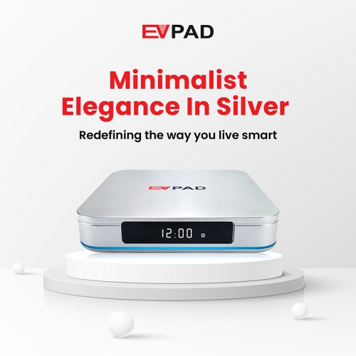 EVPAD 12P 易播Android電視盒 2026 —— 小巧 8K Android智慧電視，享受流暢串流媒體與家庭娛樂體驗