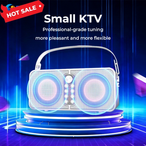 SmallKTV K100 ワイヤレス Bluetooth スピーカー 究極のカラオケコンパニオン - 2025 新発売