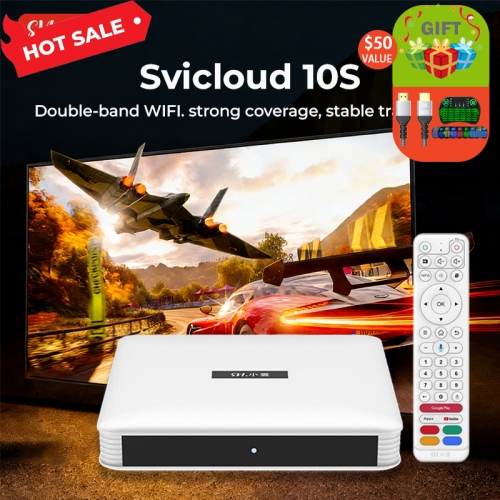 SVICLOUD 10S 안드로이드 TV 박스 - 2025년 신제품 | 최고의 가치를 지닌 고성능 모델