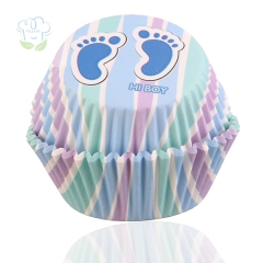 different sizes Cupcake Liners in white color