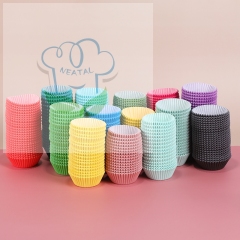 different sizes Cupcake Liners in white color
