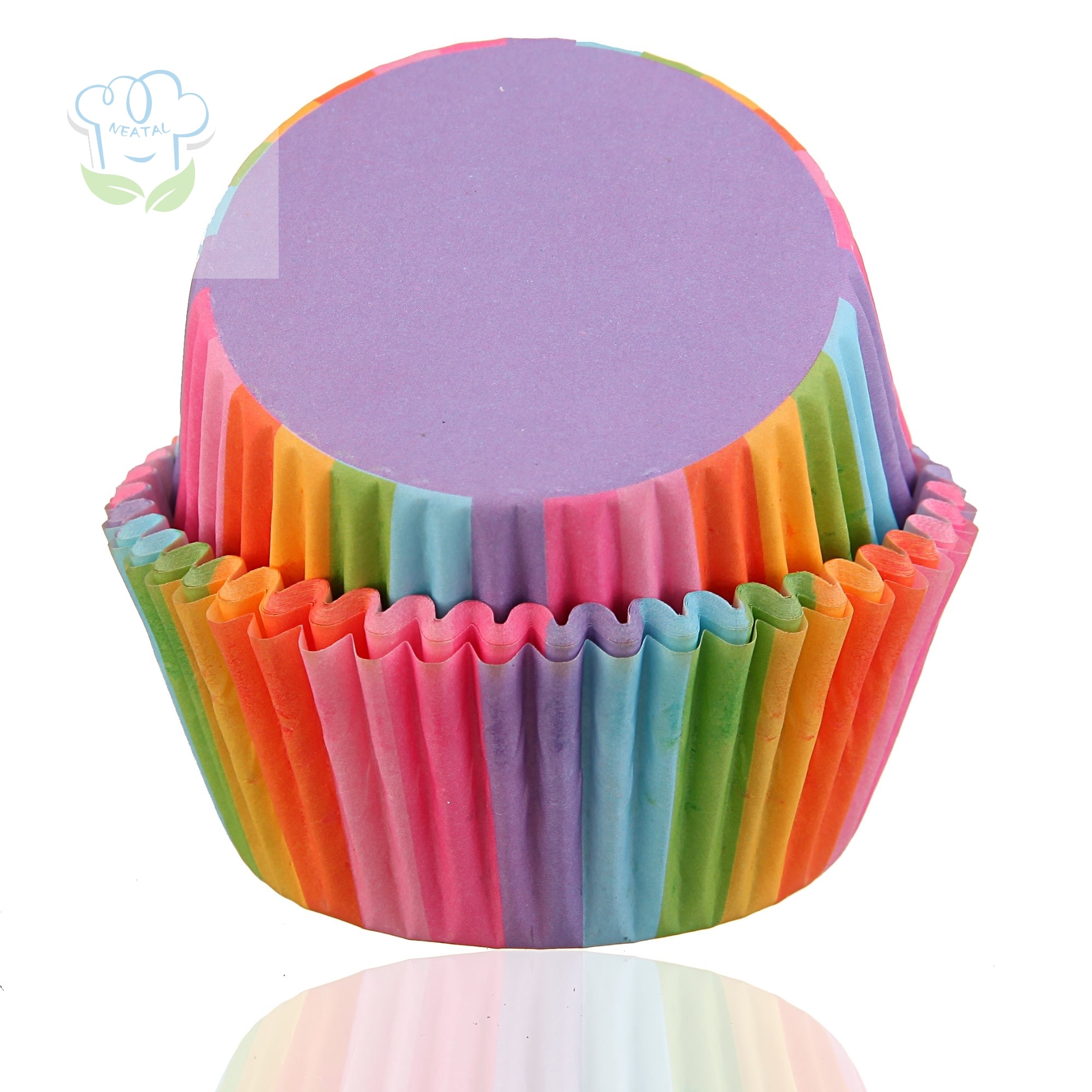 different sizes Cupcake Liners in white color