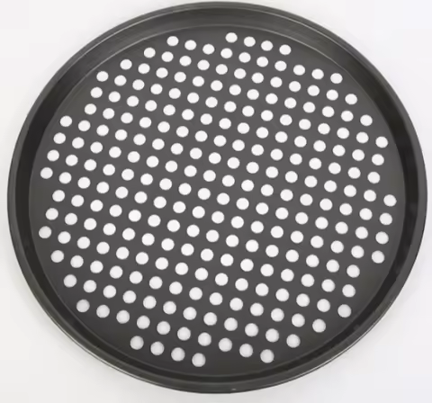 Non-stick Eco-friendly carbon steel pizza pan