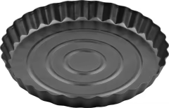 Non-stick Eco-friendly carbon steel pizza pan