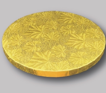 25cm round shaped cake board