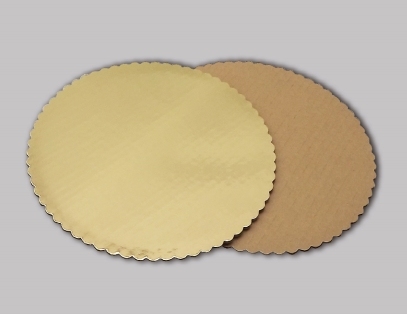 25cm round shaped cake board