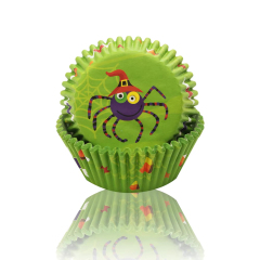 cupcake liners with Spider pattern