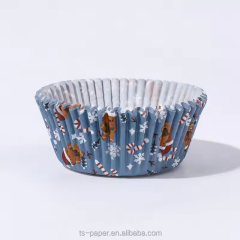christmas custom size cupcake cup liner