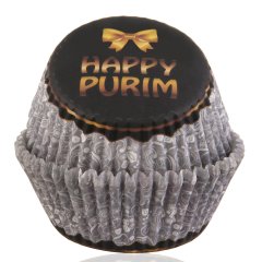 Happy Purim蛋糕纸托