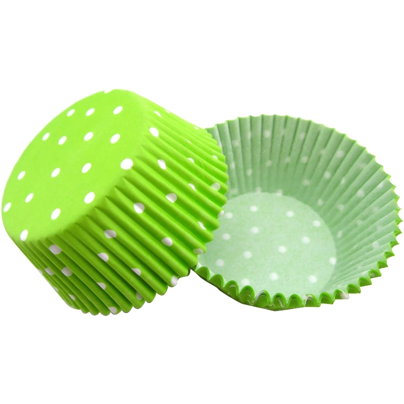 light green dots