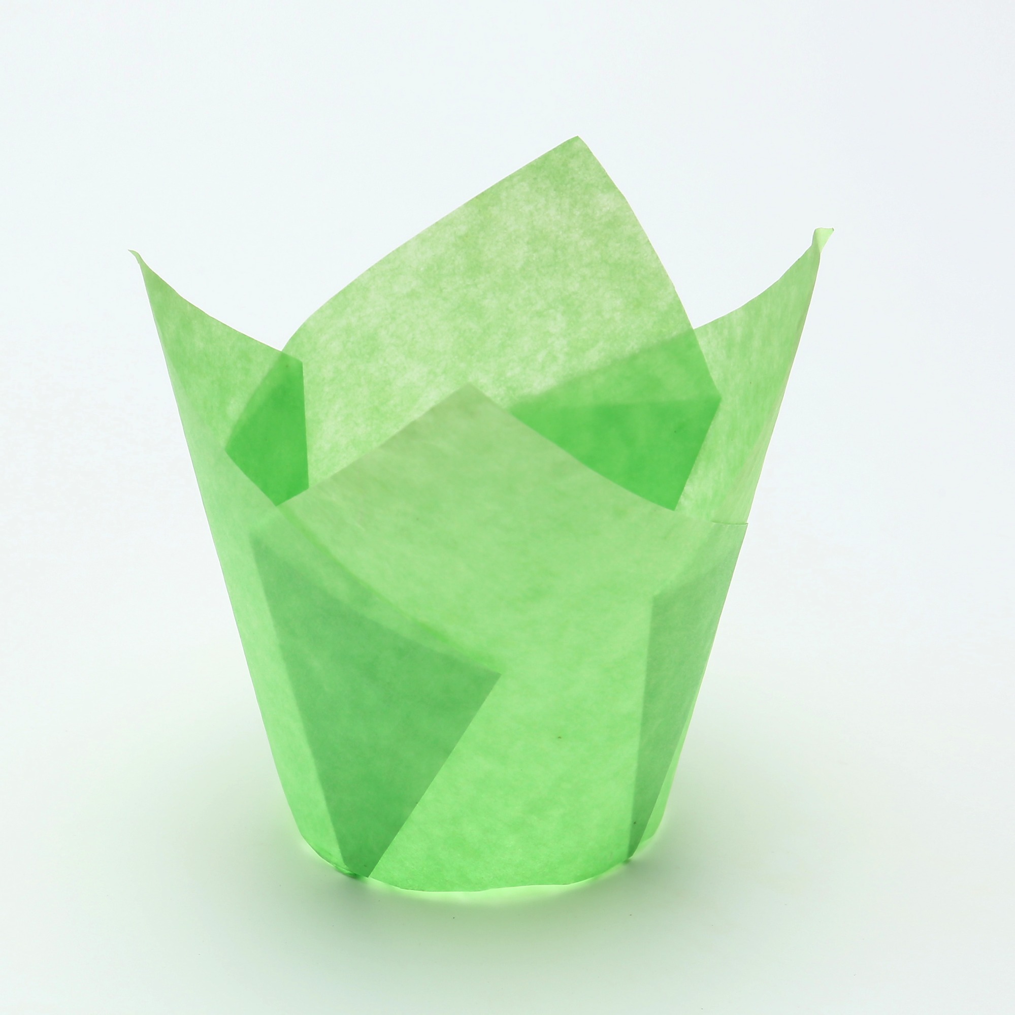 light green color 150 mm Middle grease proof paper Muffin Tulip Baking Cups
