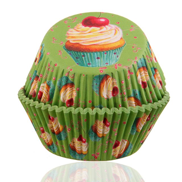 Green Cupcake