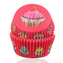 red cupcake