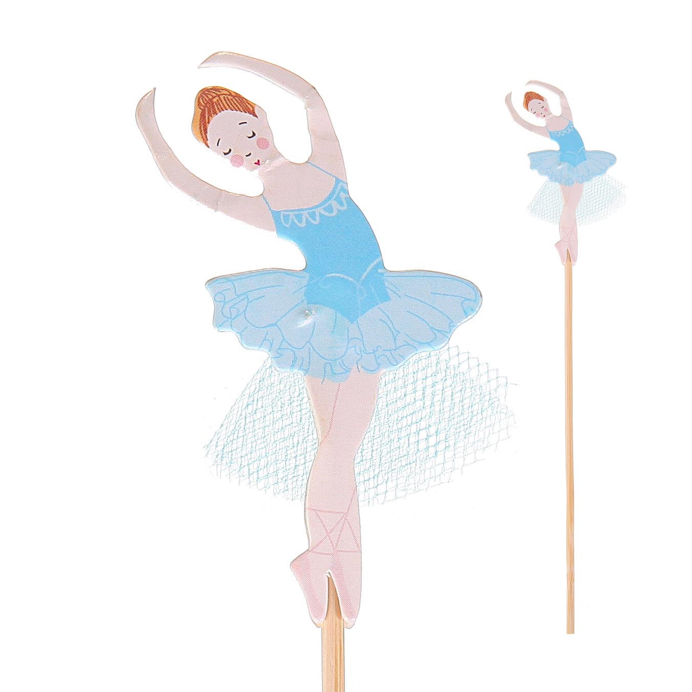 Blue ballerina