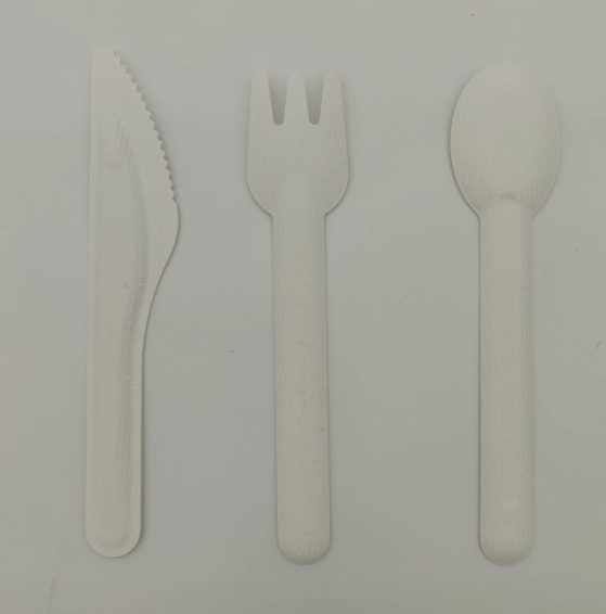 160x17X2.8mm disposable sugarcane residue  Knives forks spoons