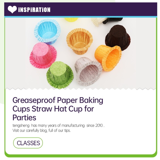 Muti color coated paper cupcake cups