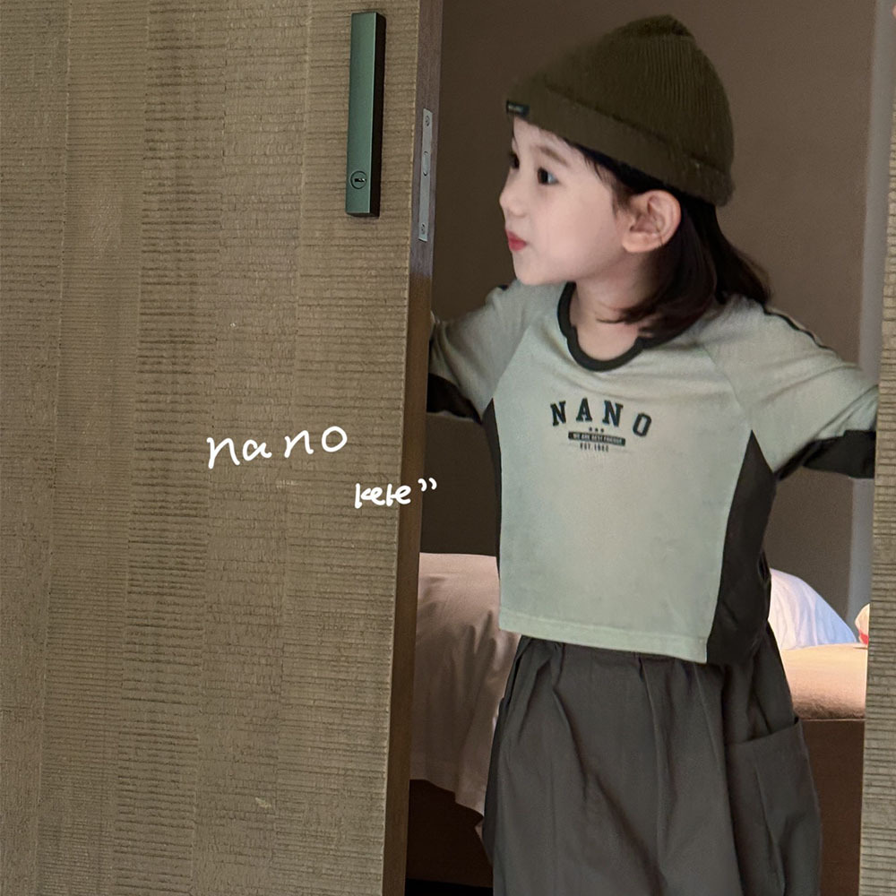 AENEKEKE Longsleeve Crop Top for Children  Crop Top for Little Fashionistas Spring and Summer Top for Girls