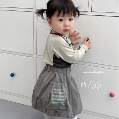 AENEKEKE Longsleeve Crop Top for Children  Crop Top for Little Fashionistas Spring and Summer Top for Girls
