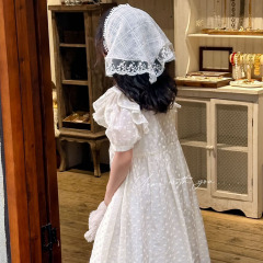 UEMO Charming Ruffled Dress Softness and Elegance for Little Princesses Dress Children Dress