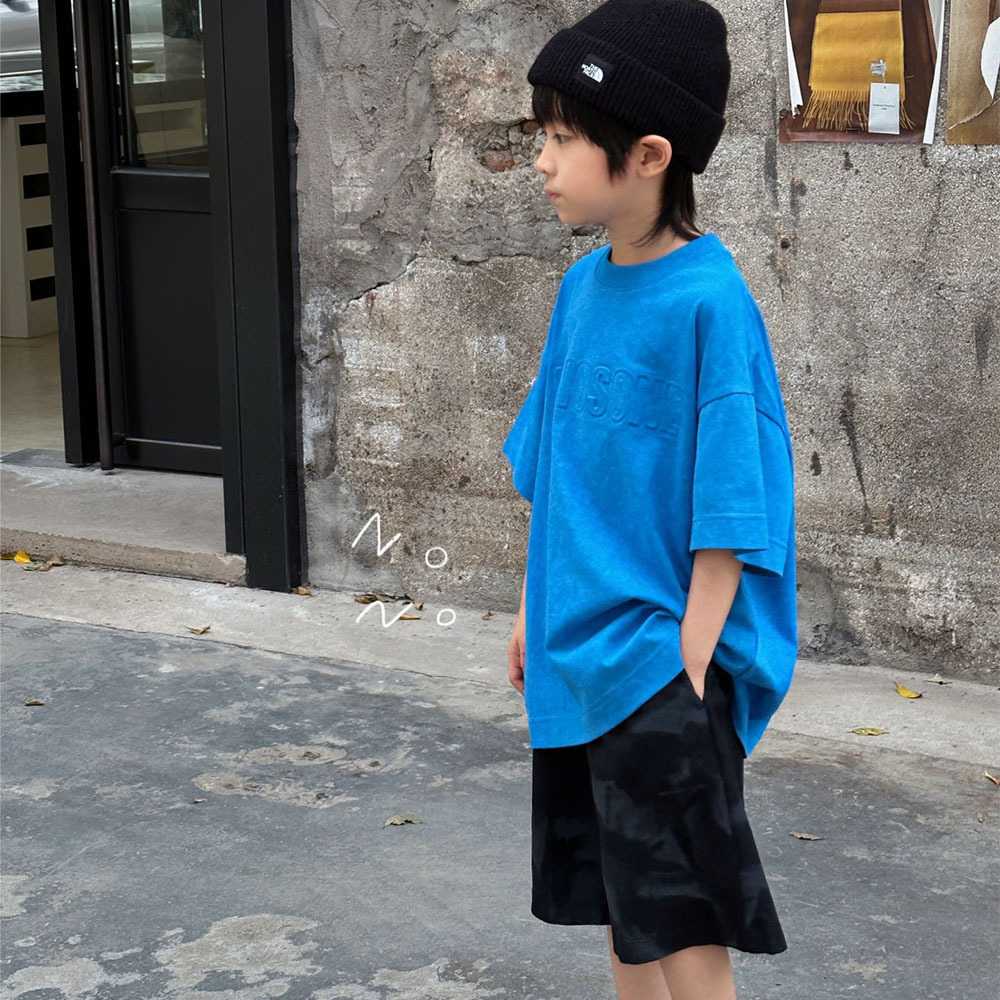 NONOKIDS Black Tie Dye Cotton Shorts Branded Black Camo Print Kids' Shorts for Active Boys Trendy and Tactical Children Pants