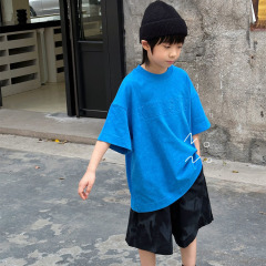 NONOKIDS Black Tie Dye Cotton Shorts Branded Black Camo Print Kids' Shorts for Active Boys Trendy and Tactical Children Pants