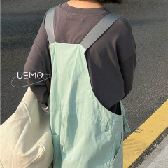 UEMO Light Green Cargo Overalls Comfort and Fashion Children Cargo Overalls Kids Pants