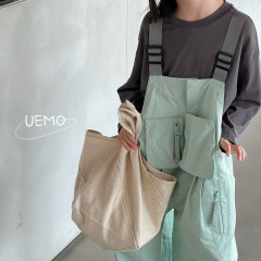 UEMO Light Green Cargo Overalls Comfort and Fashion Children Cargo Overalls Kids Pants