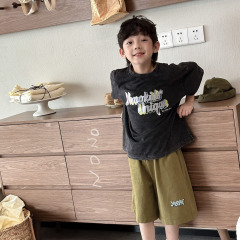 NONOKIDS Sports Kids Shorts Comfortable Casual Kids' Clothing Cotton Summer Kid Shorts Casual Shorts