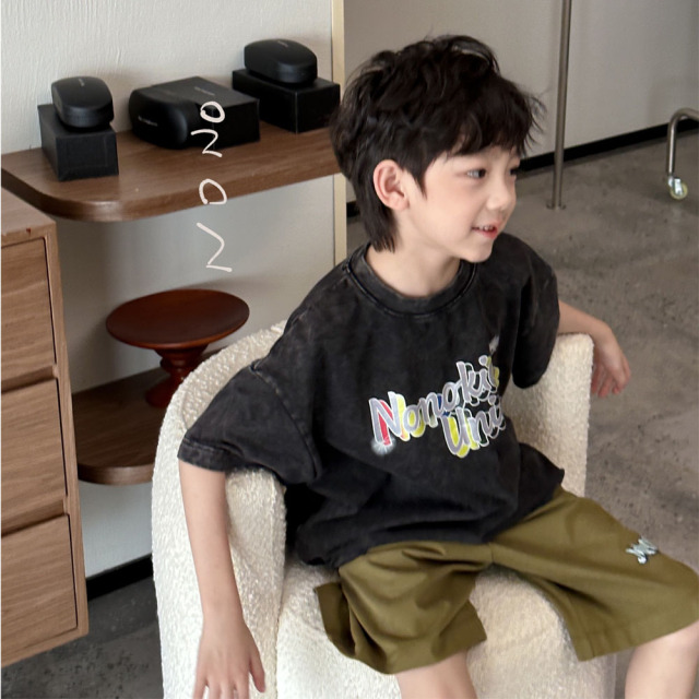 NONOKIDS Sports Kids Shorts Comfortable Casual Kids' Clothing Cotton Summer Kid Shorts Casual Shorts
