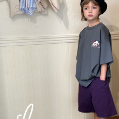 NONOKIDS Embroidery Denim Kids Shorts Stylish Kids' Shorts Spring and Summer Children Clothing  Casual Kids Pants
