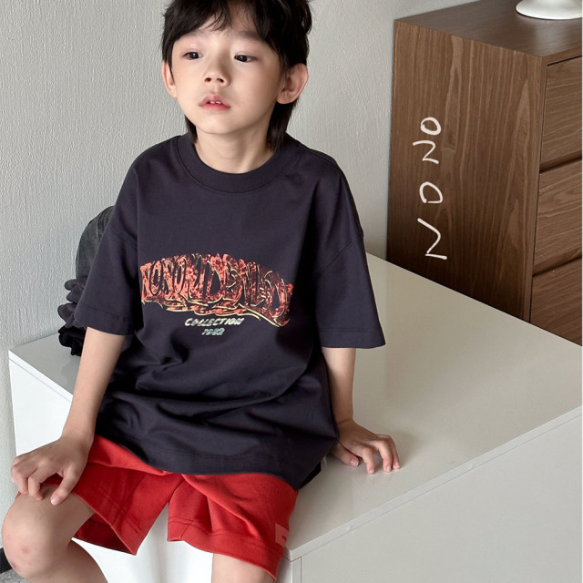 NONOKIDS Children Sweatpans Custom Manufacturer High Quality Loose Joggers Kids Beach Short Pants