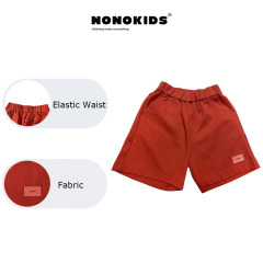 NONOKIDS Children Sweatpans Custom Manufacturer High Quality Loose Joggers Kids Beach Short Pants