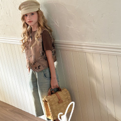 NONOKIDS  Children Jeans Wide-Leg Jeans Denim Trousers Denim Pants