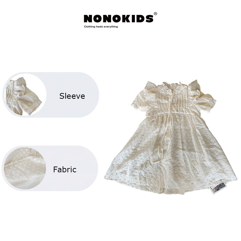 UEMO Charming Ruffled Dress Softness and Elegance for Little Princesses Dress Children Dress
