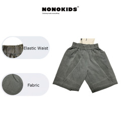 NONOKIDS   Versatile Children's Shorts Kids Pants Unisex Casual Loose Casual Short for Boys and Girls Outdoor Pants for Kids