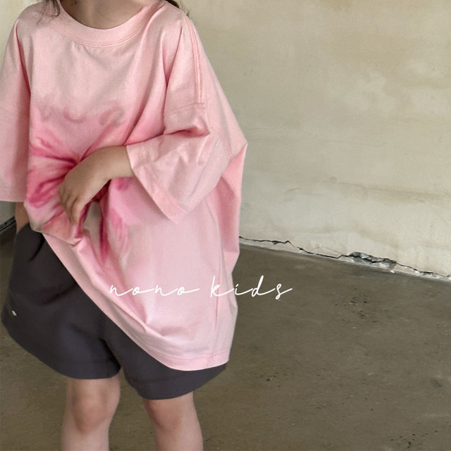 NONOKIDS Dark Gray Drawstring Shorts for Kids Children Sport Shorts Customized logo
