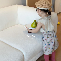 AENEKEKE Toddler Shorts Bear Print Shorts  Comfort and Playful Design Elastic Waist Shorts for Kids