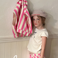NONOKIDS Striped Sleeveless Vest and Shorts Set for Kids Trendy Summer Children Outfit