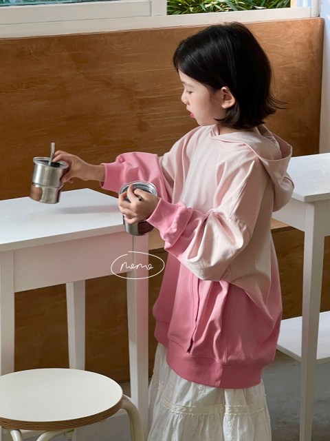 NONOKIDS Pink Ombre Hoodie