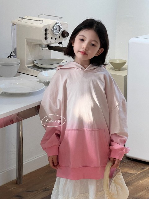 NONOKIDS Pink Ombre Hoodie