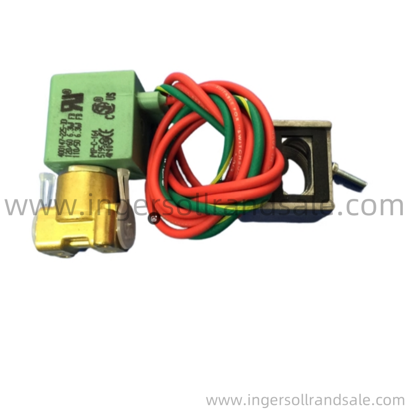 23448285 Ingersoll Rand Doosan Original Genuine Mobile Air Compressor Parts 2-Way 120V Solenoid Valve