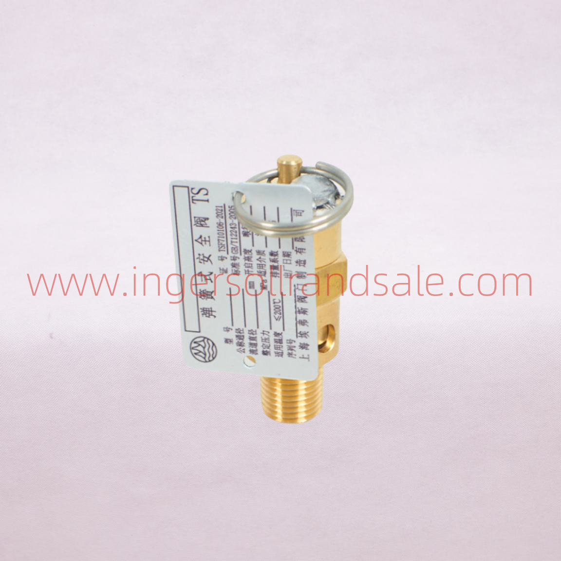 22431779 Ingersoll Rand Screw Air Compressor Genuine Parts Safety Valve GB 1.22MPa/A28X-16T