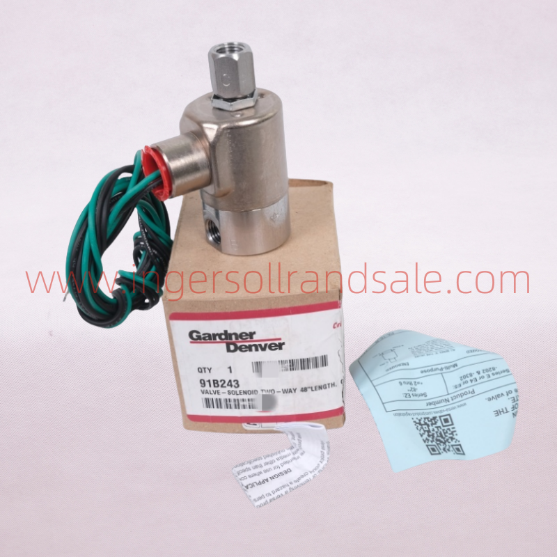 91B243/91B244 Ingersoll Rand Gardner Denver Screw Air Compressor Genuine Parts Solenoid Valve