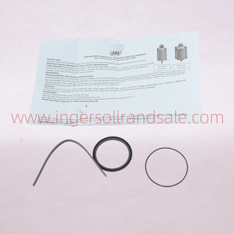 1298305 Hoerbiger Air Compressor OEM Parts PBED Cylinder Repair Kit