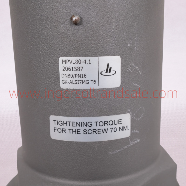 2061587 Hoerbiger Air Compressor OEM Parts DN80 Minimum Pressure Valve (MPVL80-4.1)