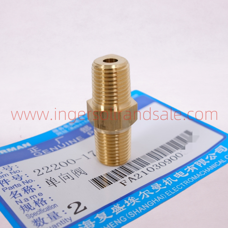 22200-17200 Fusheng Airman Mobile Air Compressor Genuine Parts Check Valve