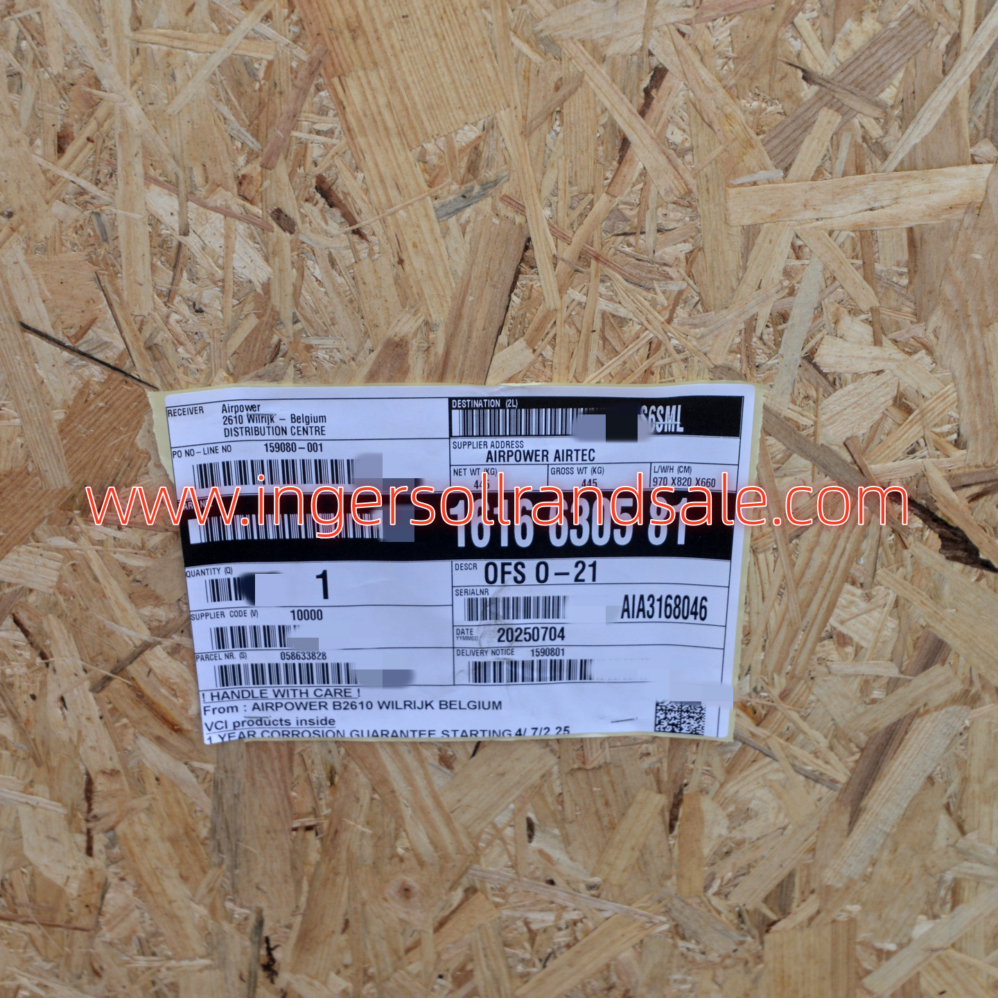 2102060180=1616580581=1616630581 Atlas Copco Air Compressor Genuine Parts Airend No.5