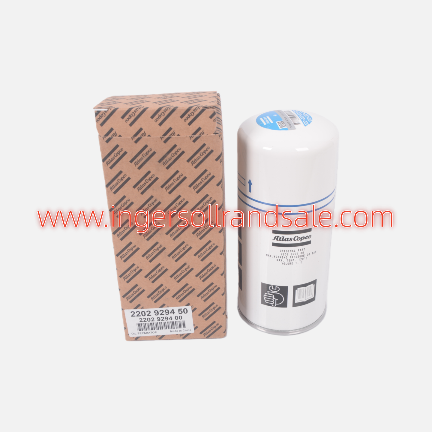 2202929400=2202929450 Atlas Copco Air Compressor Genuine Parts G11 GA15 Oil Separator