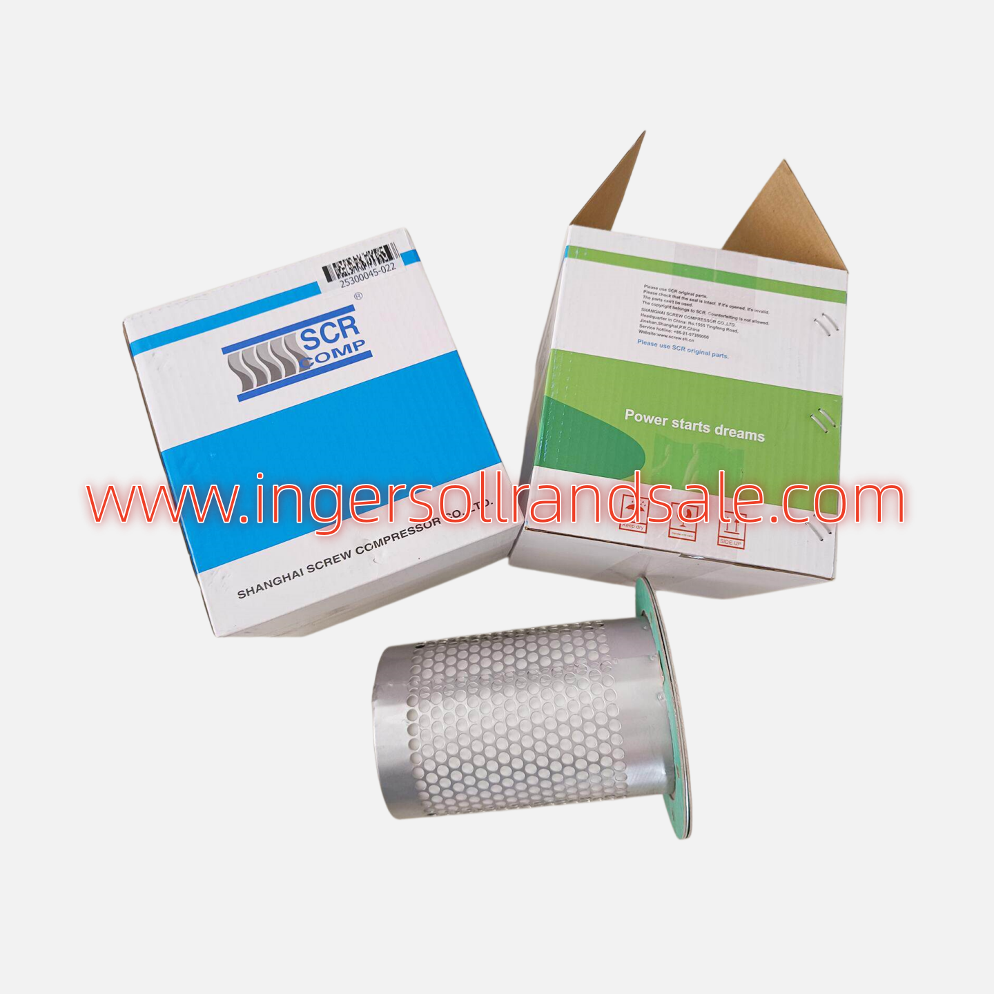 25300045-022 SCR Screw Air Compressor Genuine Parts Oil Separator